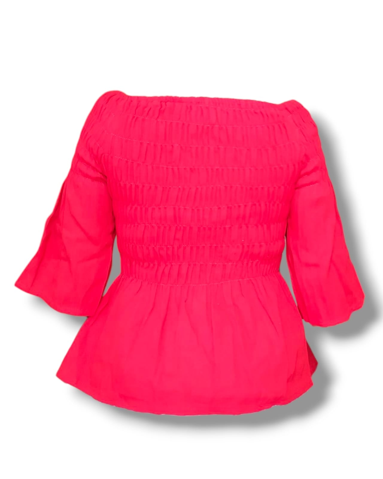 Blusa Mexicana Artesanal Bordada - Hombros Descubiertos (Varios Colores)