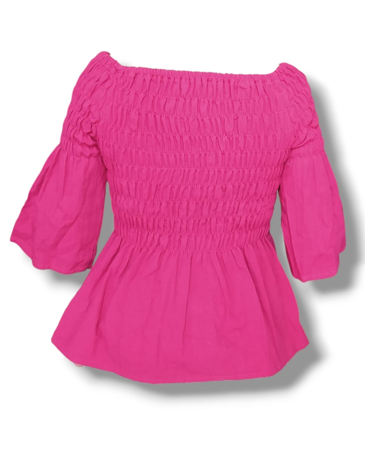 Blusa Mexicana Artesanal Bordada - Hombros Descubiertos (Varios Colores)